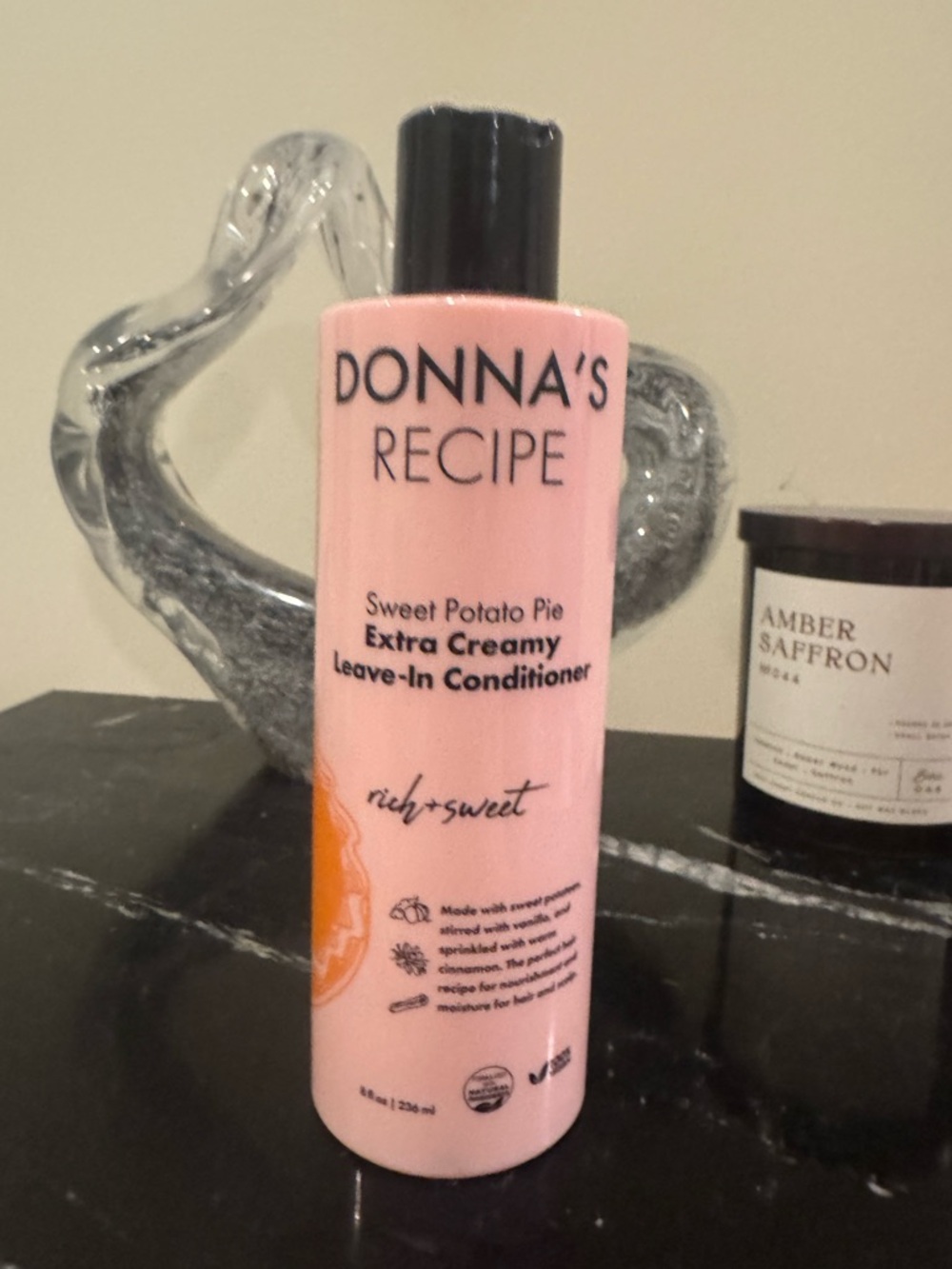 DONNA'S RECIPE Sweet Potato Pie Leave-In Conditioner - Pink